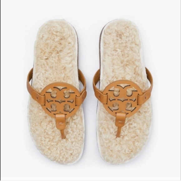 NWT Tory Burch Miller Cloud Shearling - Picture 3 of 5